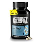 ESN Ashwa +, patentierter Ashwagandha Wurzelextrakt KSM-66®, 120 Kapseln, indische Schlafbeere, mit...