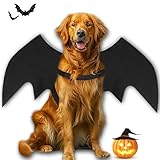 LIBRNTY Haustier Fledermausflügel,Halloween Haustier Kostüm,Katze Hund Fledermaus...