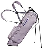 April by Glove It Purple Golf Stand Bag - Lightweight 14-Way Divider Bag with Dual Straps & Pockets...