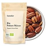 Kamelur Bio Pekannüsse - 1kg - Pecannüsse in Rohkostqualität ohne Zusätze