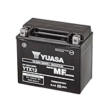 Yuasa YTX12 12V 180 CCA wartungsfreie VRLA AGM Motorradbatterie