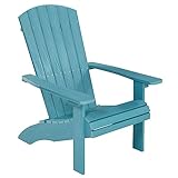 NEG Design Adirondack Stuhl Marcy (türkis) Westport-Chair Sessel täuschend echte Holzoptik,...