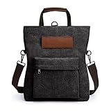 TANTOMI Handtasche Rucksack Damen 2 in 1, Canvas Rucksacktasche Groß Handtasche Damen, Mehrzweck...