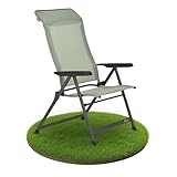 BERGER Iseo Luxus XL Klappsessel | Campingstuhl faltbar mit 7-Fach Verstellbarer Rückenlehne |...