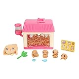 Little Live Pets Mama Surprise Mini Hasen-Spielset Lil' Bunny; die Hasen-Mama bekommt 2,3 oder 4...