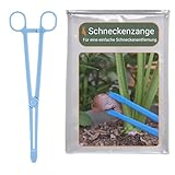 Schneckenzange Garten – Schnecken Greifzange & Sammler – Humane Zange zum Schnecken Entfernen &...