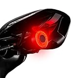 BrightArk Fahrrad Rücklicht USB-C Aufladbar Batterie LED Rücklicht Fahrrad StVZO Zugelassen...