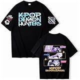 Kurzärmelige Shirts 2025 Kpop De-mon Hun-ters T-Shirts Unisex Harajuku O-Ausschnitt Gedenkhemd...