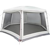 vidaXL Poolzelt mit abnehmbarem Überzelt Netzwänden Grau 670x590cm, Pooldach, Pool-Pavillon,...