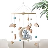 Wiegen-Spieluhr für Kinder, Möbelstück für Kinderzimmer | Spielzeug zum Aufhängen flauschig...