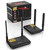 Wireless HDMI Transmitter and Receiver 4K 30Hz, BEQOOL 820Ft/250m Wireless HDMI Extender...