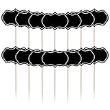 Buffet Schilder Fähnchen zum Beschriften 56 Stück Mini Tafeln Kreidetafeln Schild für Kuchen...