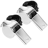 laeeyin 2 Stück Pfeife Trillerpfeife Sportunterricht Profi Whistle mit Schlüsselband...