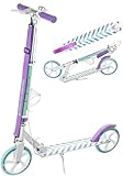 RAVEN Scooter Roller Tretroller Kickscooter für Kinder Erwachsene |klappbar | höhenverstellbar |...