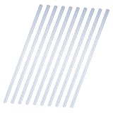 GARIOUANS 10 Stück Teiliges Transparente Slide Binder Klemmschienen aus Robustem Kunststoff Leicht...