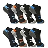 T&R Industrees 10er Pack Sneaker Socken Herren – Kurzsocken mit verschiedenen Motiven | Sportliche...