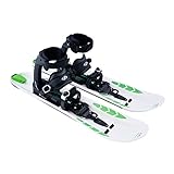 Crossblades Softboot Schneeschuhe Weiß 36-46 I 3in1 Schneeschuh zum Steigen, Fahren, Gleiten I...