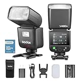 GODOX V480C TTL Kamera Flash Speedlite für Canon, V480 C GN50 HSS 1/8000s Touch Screen Flash...