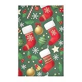 RPLIFE Festive Christmas Snowflakes Küchenhandtücher, 71,1 x 45,7 cm, dekorative...