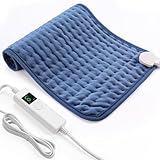 Heizkissen mit Abschaltautomatik, 30x60 cm Wärmekissen Elektrische mit 4-Stunden-Timer und 6...