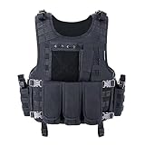 ACEXIER Molle Airsoft Weste Taktische Weste Platte Träger Swat Angeln Jagd Paintball Weste Militär...