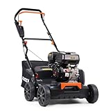 FUXTEC Vertikutierer 3in1 FX-BV240 4-Takt-Motor 4,1kW 18 Messer und 24 gefederte Krallen...
