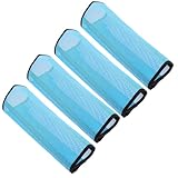 VALICLUD 4 Stück Atmungsaktive Pferdebeingamaschen aus Mesh Formstabile Netzstiefel für...