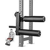Beinstrecker und Curlmaschine Aufsatz für Fitness Squat Rack - Verstellbares Plattenbelastetes...
