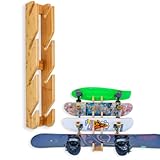 COR Surf Skateboard-Wandhalterung für 4 Boards, Snowboard-Wandhalterung für vier Boards, aus...