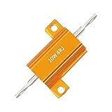 MACHSWON 5 x 10 W 1 Ohm Widerstand, Aluminiumgehäuse, drahtgewickeltes Gehäuse, montierte...