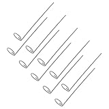 PAMINGONO 10 Stück Metall Pflanzenklettergerüst 20 Zoll Pflanzenstütze Wetterfest...