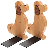 Zerodeko 2st Buchstütze Aus Holz Tierische Buchstützen Dekorativer Buchständer Bürobuch Endet...