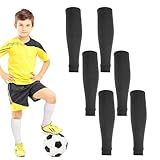 3 Paar Stutzen Kinder Fußball,Stulpen Kinder Fußball,Stutzen Kinder,Schwarz Fußball Stutzen...