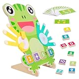 Subtraktionsspiele – Lernspielzeug aus Holz für Kleinkinder, spielerisches Lernen der Mathematik...