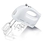 SEVERIN Handmixer, Handrührgerät mit 5 Geschwindigkeitsstufen, praktischer Handrührer mit 2...