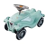 BIG Bobby Car Classic Green Sea - Rutschauto ab 1 Jahr im bunten Meeres-Design mit grauem...