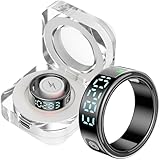 findtime Smart Ring Touch Fitness Ring Tracker Smartringe für Herren Damen Smartring Android iOS...