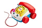 Fisher-Price FGW66 - Plappertelefon Motorikspielzeug mit Geräuschen, Babyspielzeug ab 12 Monaten,...