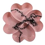 Folpus Vogelfutterhaus, Tränke, Futtertablett, Zubehör, 4 Fächer, Hängendes Vogelbad,...