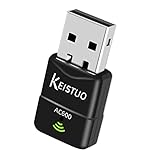 KEISTUO USB WLAN Stick AC600 mit Eingebautem Treiber, DualBand 5GHz/2,4GHz, USB WiFi Adapter für...