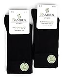 Occulto Herren Bambus Socken 10er Pack (Modell: Paule) Schwarz 43-46