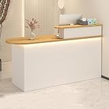 Empfangstheke, Reception Desk With Keyboard Drawer, Reception Counter, Kassierer Counter,...