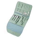 YIXANNX Nagelschneider Set, Kits, Maniküre, Schere, Anzugknipser, tragbarer Haken, Trimmen,...