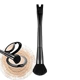 Blending-Pinsel, 2-in-1 Rougepinsel für Wangen, Präzisionswerkzeug mit doppelter U-Spitze, zum...