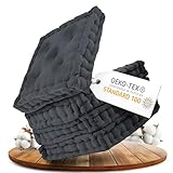 Gräfenstayn® 4er-Set Sitzkissen Stuhlkissen 40x40x8cm für Indoor und Outdoor aus 100% Baumwolle...