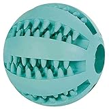 Trixie Denta Fun Ball, Naturgummi mit Minzgeschmack, 7 cm