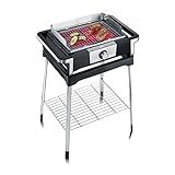 SEVERIN SENOA BOOST S Elektrogrill mit Standuntergestell, Standgrill mit schnellem Grillstart bis...