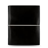 Filofax Domino Persönlicher Organiser Gummibandverschluss nachfüllbar A5, Schwarz