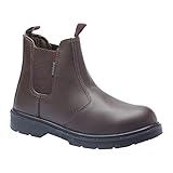 Blackrock Safety Dealer-Stiefel in Dunkelbraun mit Stahlkappe und Schutz-Zwischensohle aus Stahl,...