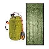 Survival-Schlafsack – Notfall-Biwaksack für kaltes Wetter, kompakter und leichter...